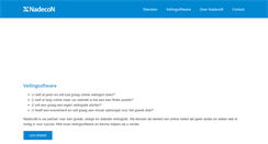 Desktop Screenshot of nadecon.nl